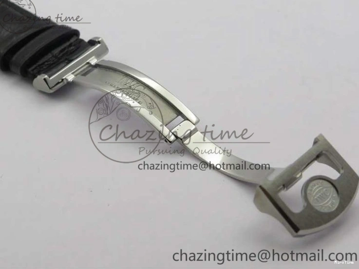 MIROTIME 0216 Portugieser Perpetual Calendar IW503301 V9F 1:1 Best Edition Silver Dial on Black Leather Strap A EyeCatching 7116